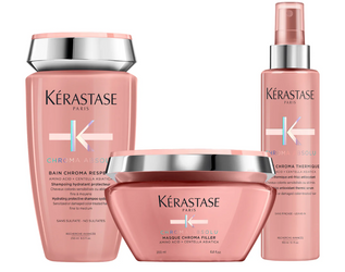 Chroma Absolu Routine Réparation en Profondeur pour Cheveux colorés