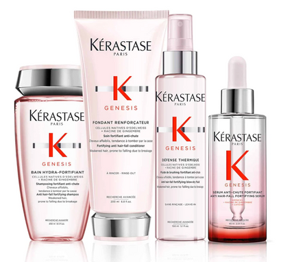 Routine Genesis anti-chute causée par la casse pour cheveux fins à mi-épais